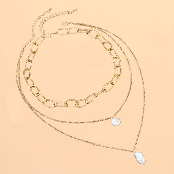 pendant necklaces purui punk thick chian short choker necklace men fashion layered chains with pearl for women 2021 jewelry gifts, Silver
pendant necklaces purui punk thick chian short choker necklace men fashion layered chains with pearl for women 2021 jewelry gifts, Silver