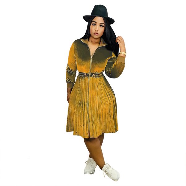 fashion fall winter women pleats party lapel neck long sleeves zipper a line under knee length elegant lady es, Black;gray
fashion fall winter women pleats party lapel neck long sleeves zipper a line under knee length elegant lady es, Black;gray