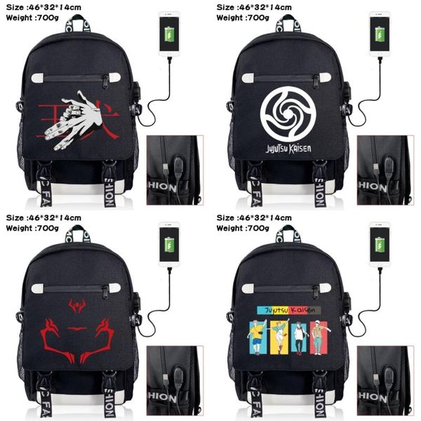 backpack jujutsu kaisen teenager packsack canvas zipper school bag casual lapstudent shoulders rucksack
backpack jujutsu kaisen teenager packsack canvas zipper school bag casual lapstudent shoulders rucksack