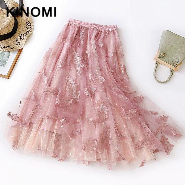 skirts kinomi spring summer feather embroidery mesh a-line elegant long ladies high waist korean style female, Black
skirts kinomi spring summer feather embroidery mesh a-line elegant long ladies high waist korean style female, Black