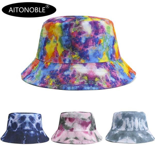 aitonoble 2021 fashion tie dye women girls bucket hat beach sun outdoor sports travel caps fishermen hats, Black;white
aitonoble 2021 fashion tie dye women girls bucket hat beach sun outdoor sports travel caps fishermen hats, Black;white