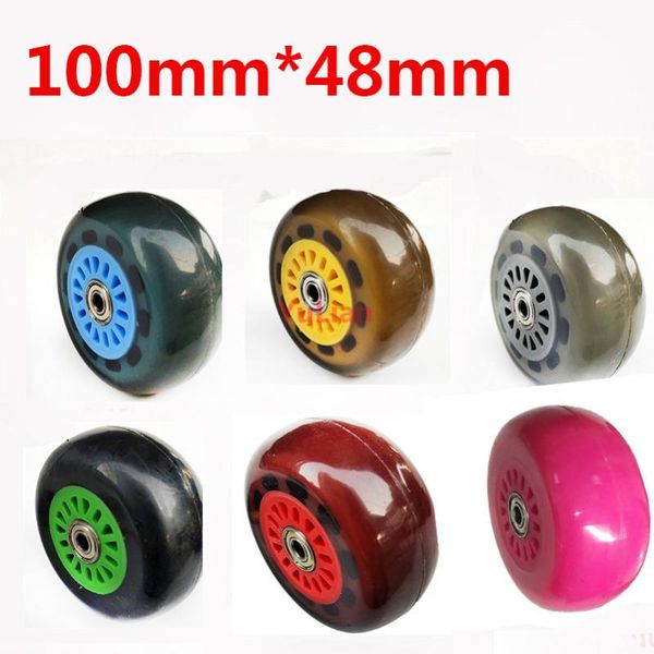 motorcycle wheels & tires 100mm 4-inch pu soft wheel accessories, suitable for children's scooter, roller, caster, brake wheel, trailer
motorcycle wheels & tires 100mm 4-inch pu soft wheel accessories, suitable for children's scooter, roller, caster, brake wheel, trailer
