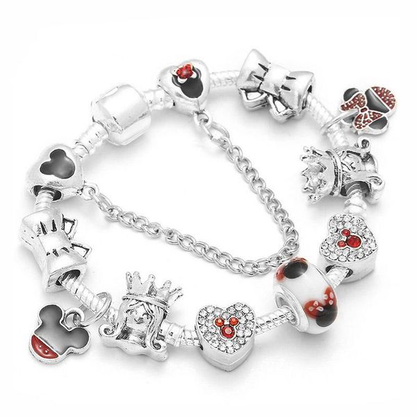 charm bracelets jewoey shiondiy cute animal beads bracelet with snake chain for women fit brand jewelry pulseras mujer, Golden;silver
charm bracelets jewoey shiondiy cute animal beads bracelet with snake chain for women fit brand jewelry pulseras mujer, Golden;silver
