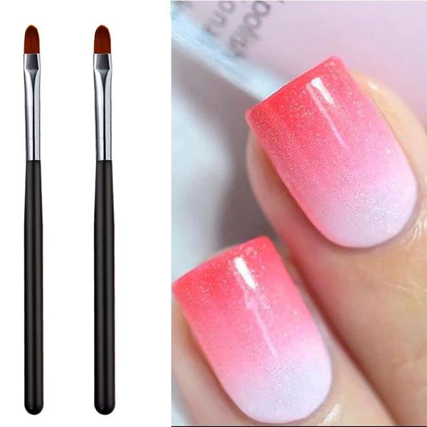nail brushes 1pc art black handle pattern painting brush acrylic uv gel extension builder coating drawing pen diy manicure tools, Yellow
nail brushes 1pc art black handle pattern painting brush acrylic uv gel extension builder coating drawing pen diy manicure tools, Yellow