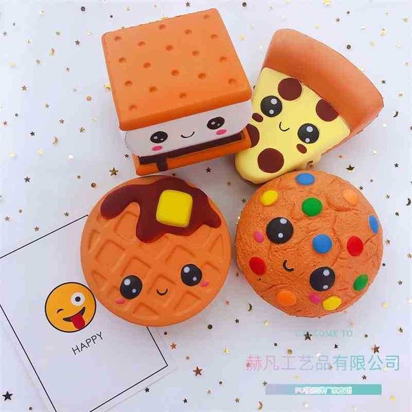 new squishy slow rebound pinch music squeeze vent toy simulation chocolate biscuit pizza bread
new squishy slow rebound pinch music squeeze vent toy simulation chocolate biscuit pizza bread