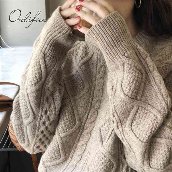 autumn winter women knitted sweater pullovers fashion lady warm cashmere female short sweaters 210513, White
autumn winter women knitted sweater pullovers fashion lady warm cashmere female short sweaters 210513, White