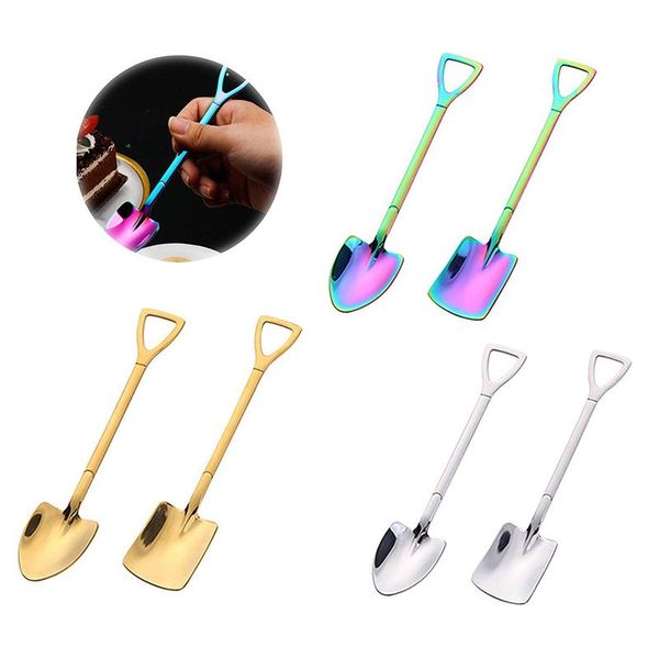 spoons 10pcs mutilcolor ice cream spoon tableware stainless steel fruit dessert specialty party festivals watermelon flat shovel
spoons 10pcs mutilcolor ice cream spoon tableware stainless steel fruit dessert specialty party festivals watermelon flat shovel
