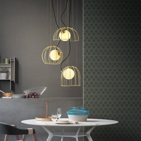 pendant lamps nordic designer art bird cage lamp creative gold dining living room kitchen led hanging fixtures metal
pendant lamps nordic designer art bird cage lamp creative gold dining living room kitchen led hanging fixtures metal
