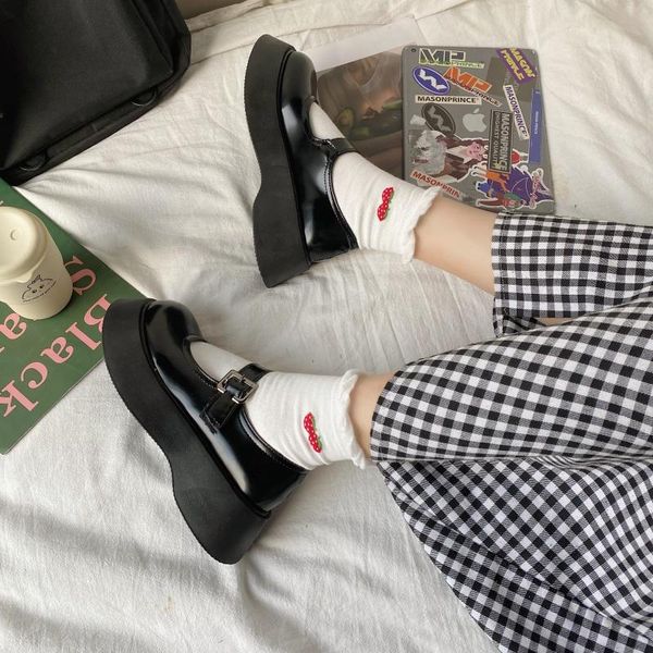 dress shoes pearl lolita kawaii cute mary janes women cross-tied platform patent leather girls zapatilla mujer 2021, Black
dress shoes pearl lolita kawaii cute mary janes women cross-tied platform patent leather girls zapatilla mujer 2021, Black