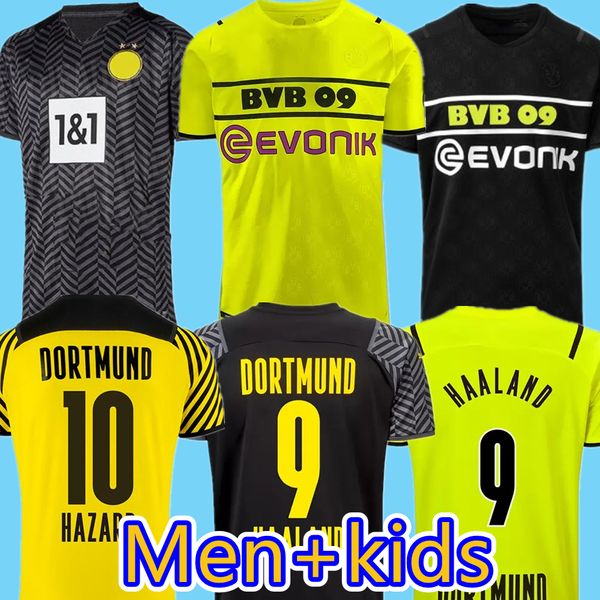 21 22 dortmund soccer jersey 2021 2022 haaland reus borussia football shirts reyna hummels brandt bellingham maillot de foot men + kids kit, Black;yellow
21 22 dortmund soccer jersey 2021 2022 haaland reus borussia football shirts reyna hummels brandt bellingham maillot de foot men + kids kit, Black;yellow