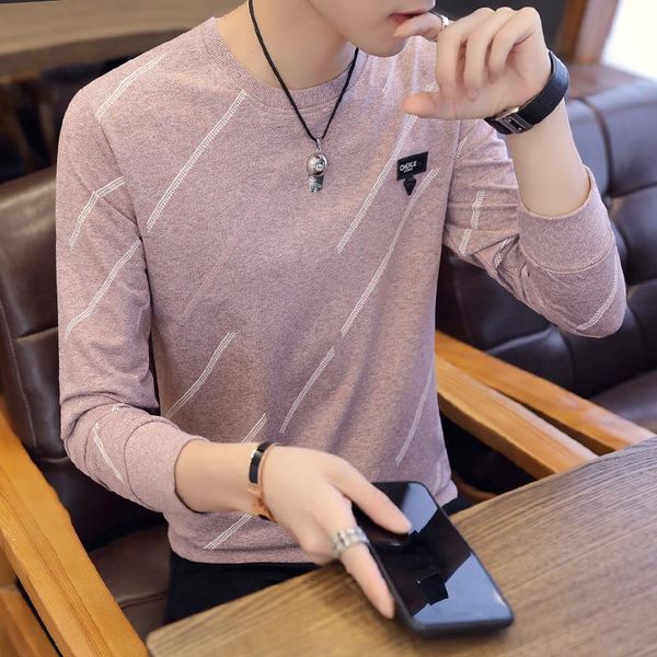 men's dress shirts long sleeve t-shirt 2021 spring underclothing fashion clothing brand autumn sweater, White;black
men's dress shirts long sleeve t-shirt 2021 spring underclothing fashion clothing brand autumn sweater, White;black