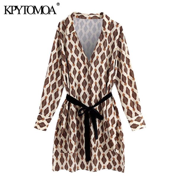 women fashion with velvet belt printed oversized blouses vintage long sleeve side vents female shirts chic 210416, White
women fashion with velvet belt printed oversized blouses vintage long sleeve side vents female shirts chic 210416, White