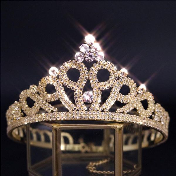 hair clips & barrettes wedding crown bridal headpiece gold color zircon rhinestone crystal diadem queen princess tiaras jewelry, Golden;silver
hair clips & barrettes wedding crown bridal headpiece gold color zircon rhinestone crystal diadem queen princess tiaras jewelry, Golden;silver