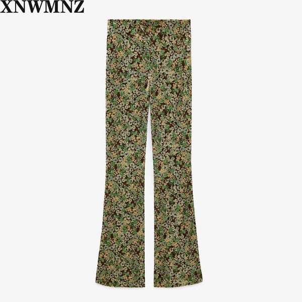 xnwmnz za women printed velvet trousers high-waist featuring flared hems and invisible side zip fastening female chic 210513, Black;white
xnwmnz za women printed velvet trousers high-waist featuring flared hems and invisible side zip fastening female chic 210513, Black;white