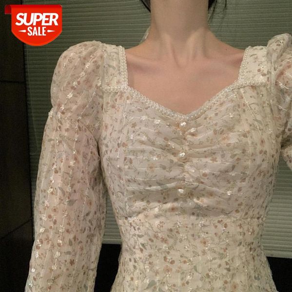 a-line skirt floral dress female gao end light mature fairy wind waist #ww4f, White;black
a-line skirt floral dress female gao end light mature fairy wind waist #ww4f, White;black