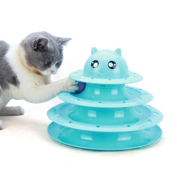 cat toy roller 3-level turntable ball with six colorful balls interactive kitten fun mental physical exercise puzzle toys
cat toy roller 3-level turntable ball with six colorful balls interactive kitten fun mental physical exercise puzzle toys
