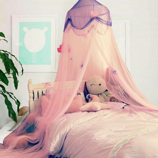 mosquito net purple and pink color matching princess wind romantic bed curtain with butterfly decor home art
mosquito net purple and pink color matching princess wind romantic bed curtain with butterfly decor home art