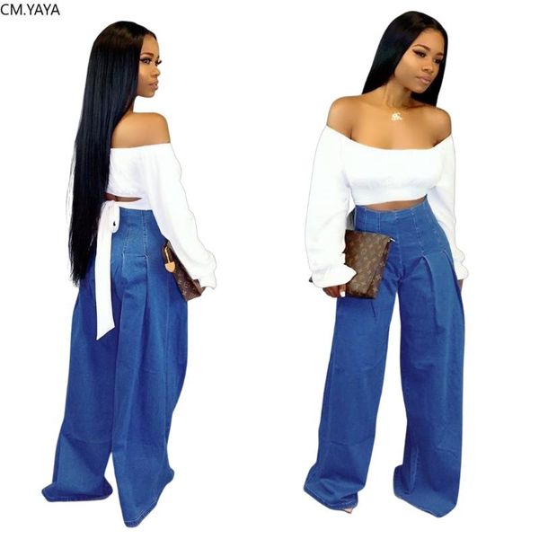 two piece dress gl winter autumn women's set full sleeve slash neck wide leg jeans pants suit casual tracksuit outfit ll6250, White
two piece dress gl winter autumn women's set full sleeve slash neck wide leg jeans pants suit casual tracksuit outfit ll6250, White