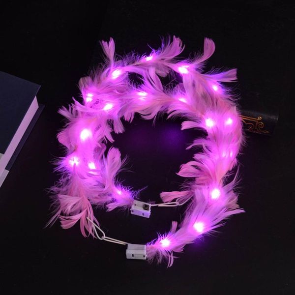 decorative flowers & wreaths style colorful luminous feather wreath ears gift for girlfriend garland led crown toy headdress 5w
decorative flowers & wreaths style colorful luminous feather wreath ears gift for girlfriend garland led crown toy headdress 5w