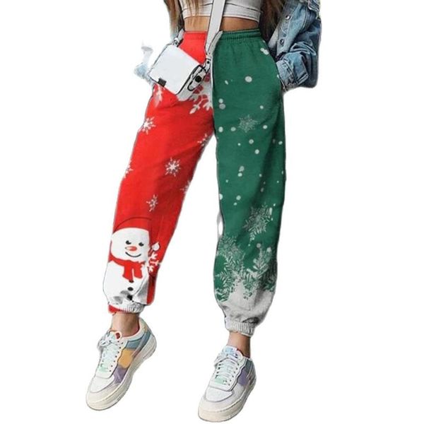 women's pants & capris sporty women trousers ankle tied streetwear sweatpants christmas elements, Black;white
women's pants & capris sporty women trousers ankle tied streetwear sweatpants christmas elements, Black;white