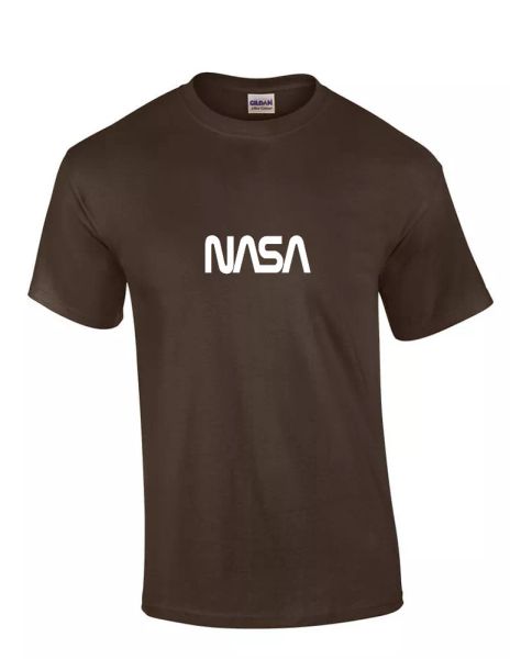 nasa vintage space agency brown t-shirt white logo science tee shirt s-5xl, White;black
nasa vintage space agency brown t-shirt white logo science tee shirt s-5xl, White;black