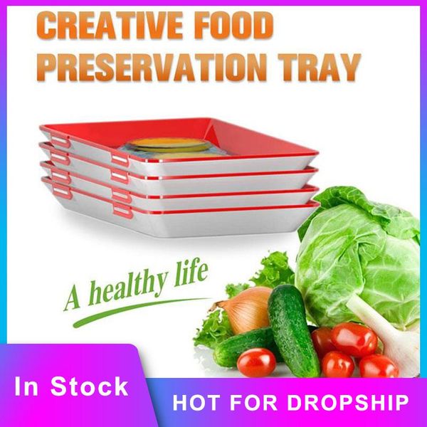 kitchen storage & organization food preservation tray fresh keeping spacer organizer preservate refrigerator container dropship
kitchen storage & organization food preservation tray fresh keeping spacer organizer preservate refrigerator container dropship
