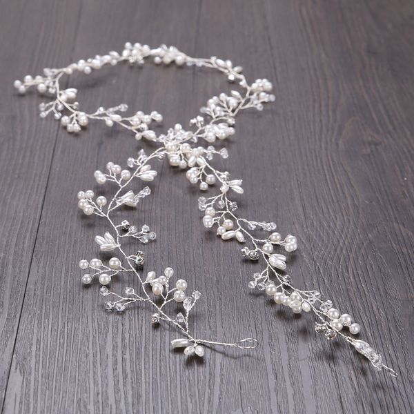 handmade wedding crown floral pearl hair accessories western wedding fashion headdress for bride hairpin ornaments, Silver
handmade wedding crown floral pearl hair accessories western wedding fashion headdress for bride hairpin ornaments, Silver
