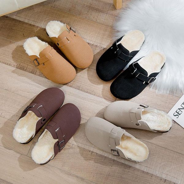 kids boys girls fur slides indoor shoes warm house children slippers non-slip casual floor plush winter, Black
kids boys girls fur slides indoor shoes warm house children slippers non-slip casual floor plush winter, Black
