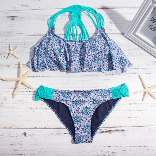 women's swimwear print bandage bikini set women falbala 2021 bikinis swimming suit sext plus size swimsuit summer biquini a158, White;black
women's swimwear print bandage bikini set women falbala 2021 bikinis swimming suit sext plus size swimsuit summer biquini a158, White;black