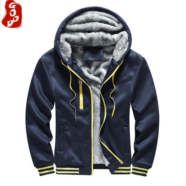 men's jackets fleece lined men winter thick velvet cardigan coats pure color hooded jacket overcoats 2021 mens hoodie brand clothing, Black;brown
men's jackets fleece lined men winter thick velvet cardigan coats pure color hooded jacket overcoats 2021 mens hoodie brand clothing, Black;brown