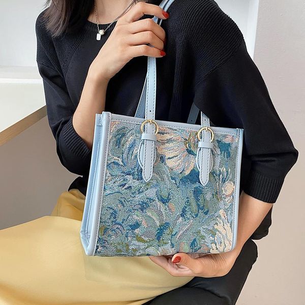 evening bags niche design bag 2021 fashionable women all-match underarm handbag oil painting tote shoulder width: 24cm
evening bags niche design bag 2021 fashionable women all-match underarm handbag oil painting tote shoulder width: 24cm