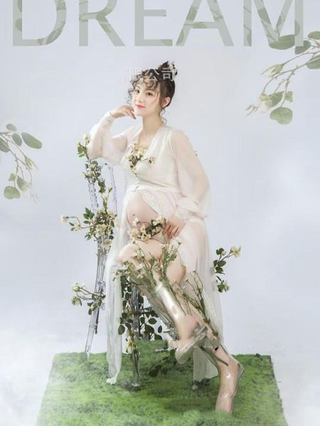 maternity dresses pography props long pregnancy dress split front pregnant women maxi gown for po shoot, White
maternity dresses pography props long pregnancy dress split front pregnant women maxi gown for po shoot, White