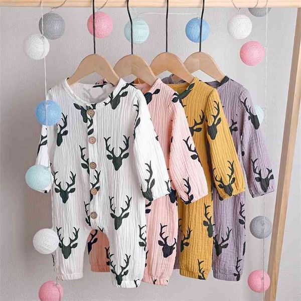 baby elk long-sleeve jumpsuit 210528, Blue