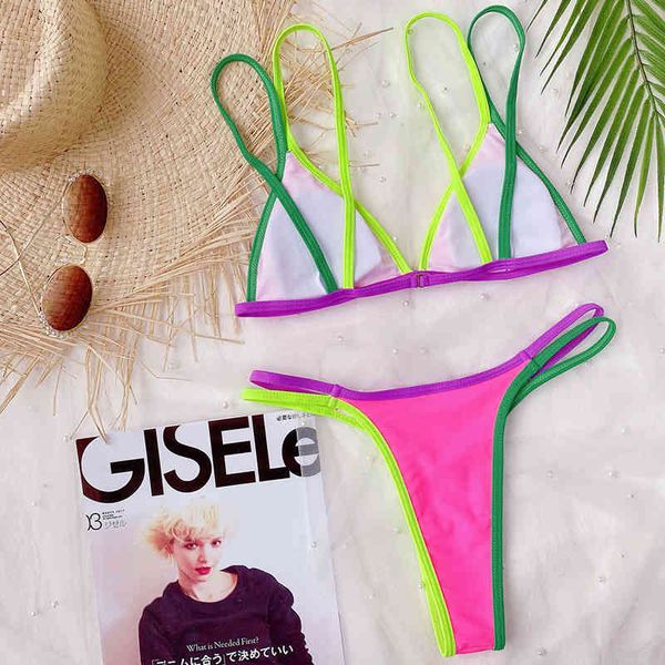 2021 brazilian thong female swimsuit women swimwear two-pieces bikini set high leg cut bather bathing suit swim ladyin
2021 brazilian thong female swimsuit women swimwear two-pieces bikini set high leg cut bather bathing suit swim ladyin