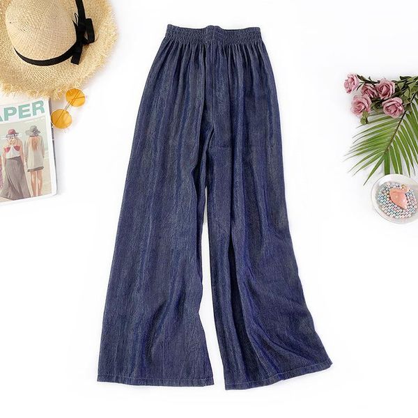 women's pants & capris blue ichoix slacks breeches brim women's trousers summer elastic waist casual high pants long palazzo culot, Black;white
women's pants & capris blue ichoix slacks breeches brim women's trousers summer elastic waist casual high pants long palazzo culot, Black;white