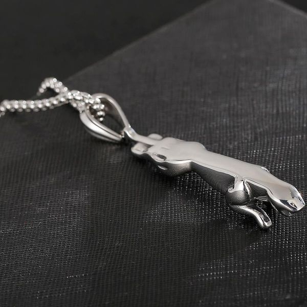 pendant necklaces men's classic siliver color stainless steel metal necklace running cheetah fashion homme choker male party jewelry gi, Silver
pendant necklaces men's classic siliver color stainless steel metal necklace running cheetah fashion homme choker male party jewelry gi, Silver