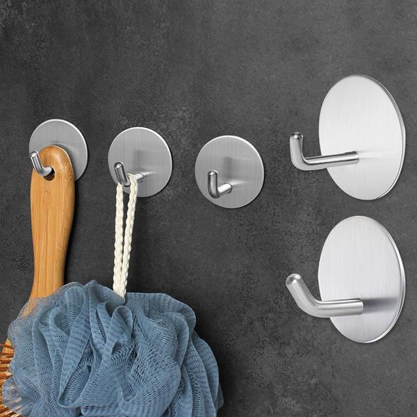 hooks & rails 1pc stainless steel hook adhesive sticker wall hanger key bag holder creative coat rack bathroom home storage
hooks & rails 1pc stainless steel hook adhesive sticker wall hanger key bag holder creative coat rack bathroom home storage
