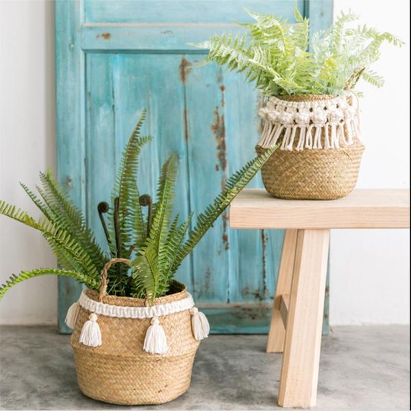 storage baskets macrame decoration wicker basket garden flower pot rattan home organizer fruit
storage baskets macrame decoration wicker basket garden flower pot rattan home organizer fruit