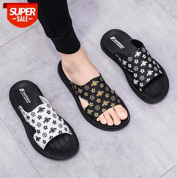 men's slippers, outdoor korean style personality, beach sandals, casual sandals and slippers #0d1p, Black
men's slippers, outdoor korean style personality, beach sandals, casual sandals and slippers #0d1p, Black