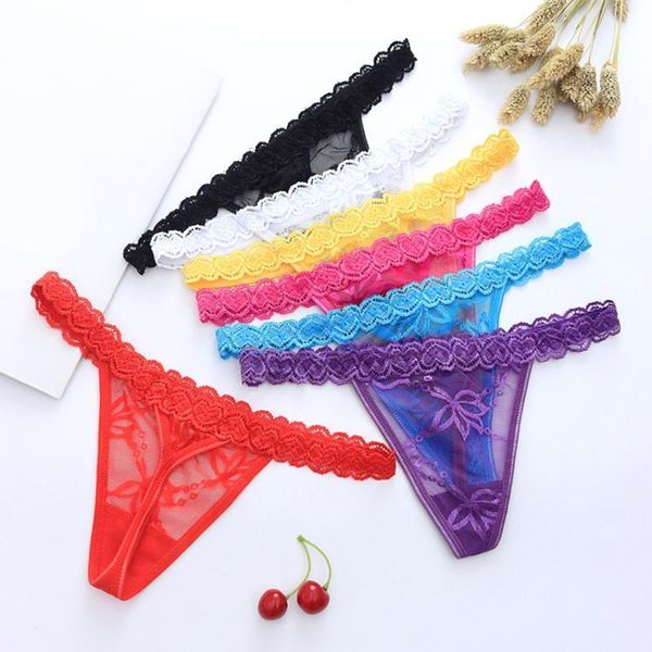 lingerie ladies lace panties thongs embroidery g-string t-back briefs underwear comfortable transparent apparel women's, Black;pink
lingerie ladies lace panties thongs embroidery g-string t-back briefs underwear comfortable transparent apparel women's, Black;pink