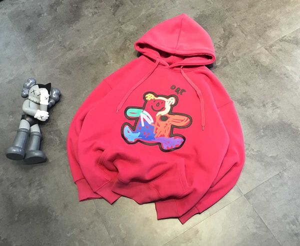 fashion fleece hoodies women's autumn and winter color bear graffiti cartoon printing plush thickened hooded loose age reducing casual, Black
fashion fleece hoodies women's autumn and winter color bear graffiti cartoon printing plush thickened hooded loose age reducing casual, Black