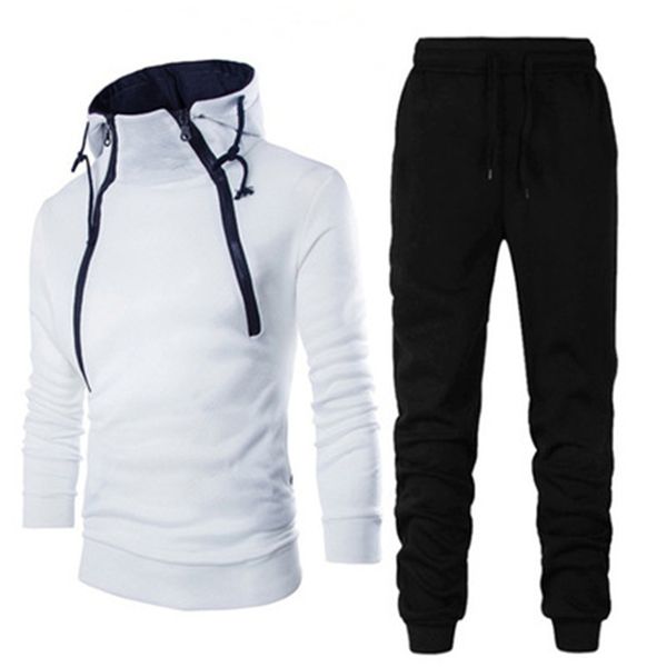 men's mens contrasting sets fashion trend long sleeve double zipper hooded sweatshirt pant sports suits man spring casual fitness track, Gray
men's mens contrasting sets fashion trend long sleeve double zipper hooded sweatshirt pant sports suits man spring casual fitness track, Gray
