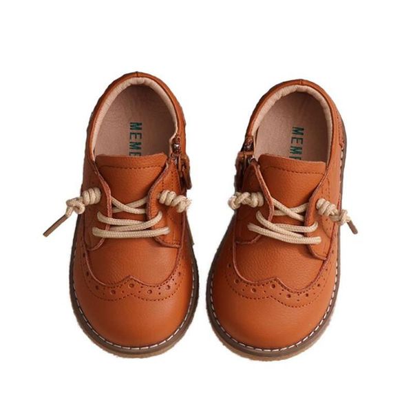 autumn genuine leather shoes boys girls retro single baby beef tendon soft sole flat, Black;grey
autumn genuine leather shoes boys girls retro single baby beef tendon soft sole flat, Black;grey