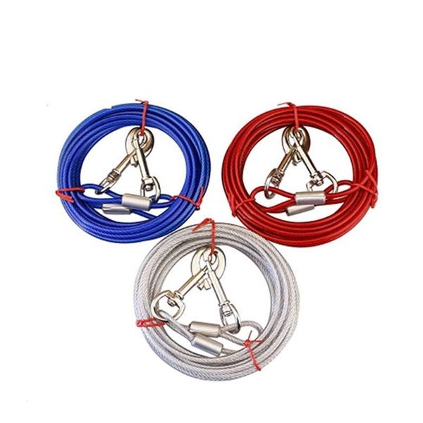 dog collars & leashes pet leash double-headed traction chain outdoor collar steel wire rope for puppy medium large dogs supplies
dog collars & leashes pet leash double-headed traction chain outdoor collar steel wire rope for puppy medium large dogs supplies