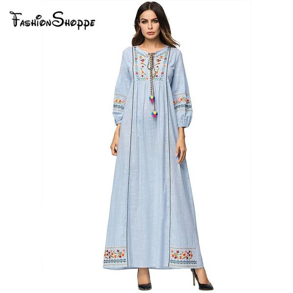 casual dresses boho long dress cotton 2021 vintage floral embroidery tassel maxi hippie women clothing abaya gowns#d709, Black;gray
casual dresses boho long dress cotton 2021 vintage floral embroidery tassel maxi hippie women clothing abaya gowns#d709, Black;gray