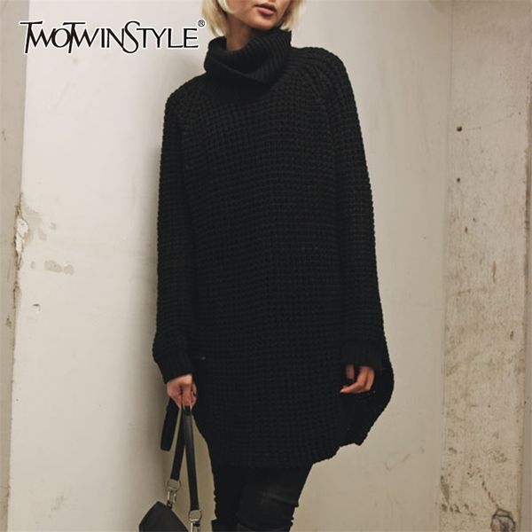 loose white split sweater for women turtleneck long sleeve casual basic sweaters female fashionable clothing 210524, White;black
loose white split sweater for women turtleneck long sleeve casual basic sweaters female fashionable clothing 210524, White;black