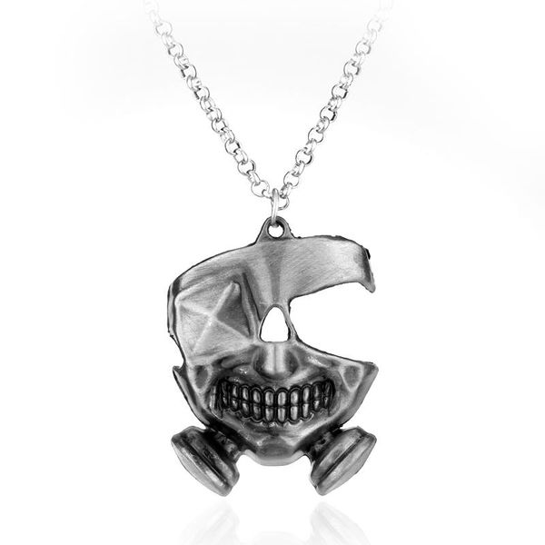 pendant necklaces japanese movie surroundings tokyo ghoul/tokyo ghoul kinkiken mask personalized alloy keychain, Silver
pendant necklaces japanese movie surroundings tokyo ghoul/tokyo ghoul kinkiken mask personalized alloy keychain, Silver