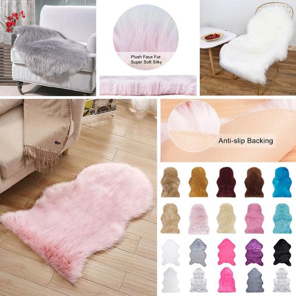 carpets fur faux inmitation wool artificial sheepskin carpet washable seat pad fluffy rugs hairy soft warm for living room
carpets fur faux inmitation wool artificial sheepskin carpet washable seat pad fluffy rugs hairy soft warm for living room
