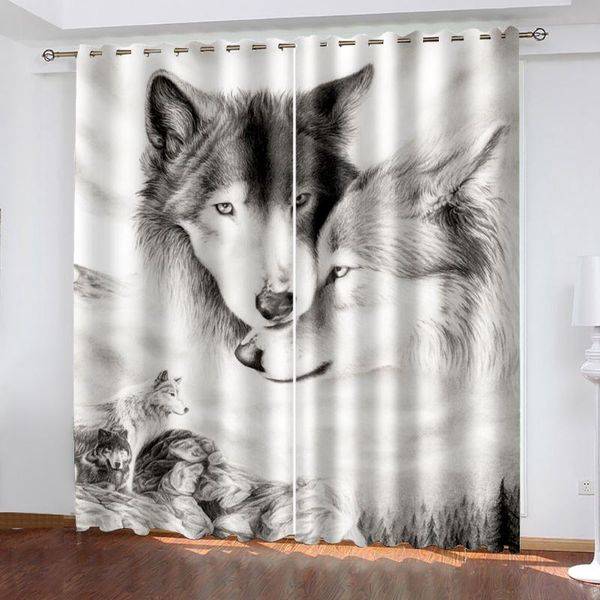 custom 3d curtain fabric black and white animal curtains personality & drapes
custom 3d curtain fabric black and white animal curtains personality & drapes