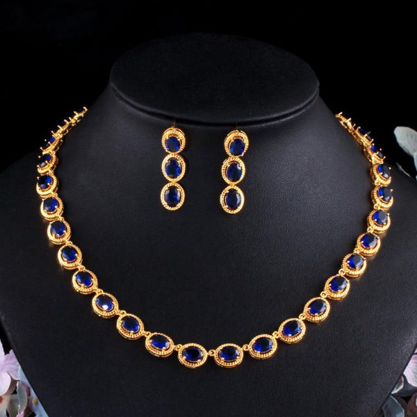earrings & necklace exquisite zircon environmental protection copper plating gold set bride wedding accessories jewelr, Silver
earrings & necklace exquisite zircon environmental protection copper plating gold set bride wedding accessories jewelr, Silver